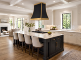Black and Brass Range Hoods: A Timeless Choice for Traditional Kitchens