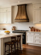 Brass Range Hood