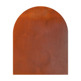 Fire Patina Copper Light Hammered Sample