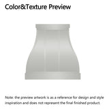 Prime Elegant Mirror Polished Stainless Steel Range Hood PS1-E01 for Candice