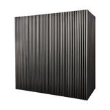prime custom outdoor ribbed stainless steel range hood-2