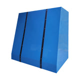 prime custom blue painted outdoor stainless steel range hood-3