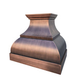 handcrafted copper kitchen range hood