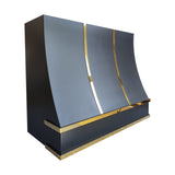 Prime custom luxury outdoor stainless steel range hood-2