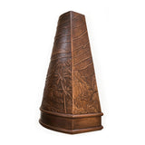 prime custom curved tropical grove copper range hood-3