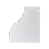 industrial white stainless steel range hood steel side view