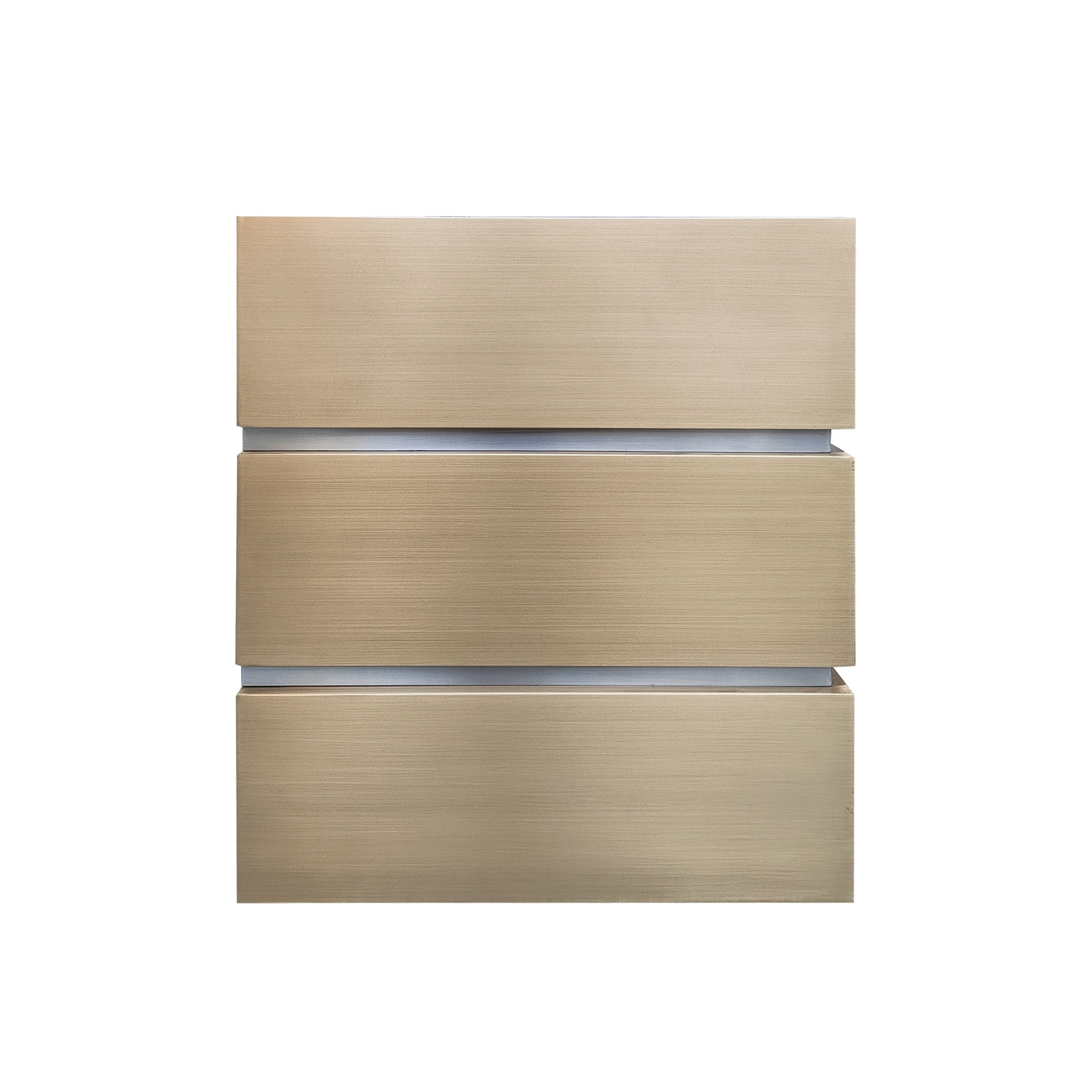 modern box shaped stainless steel vent hood