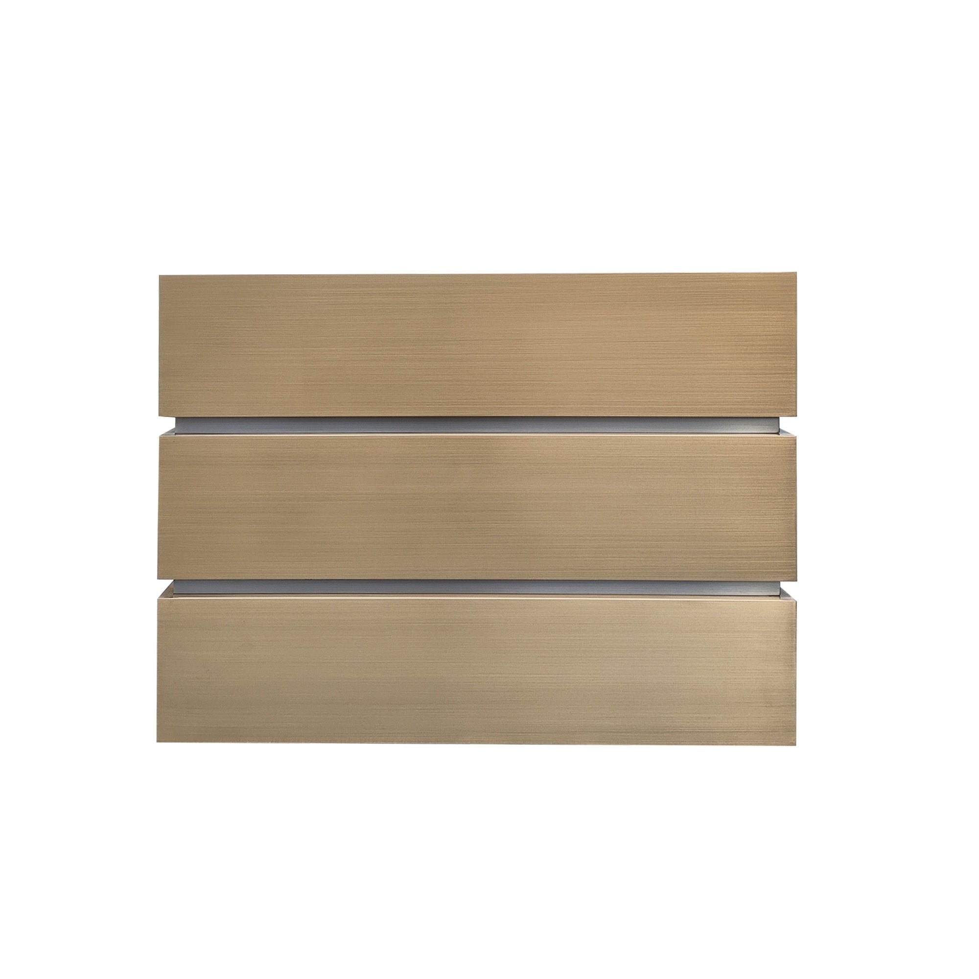 box shaped stainless steel vent hood with clean line