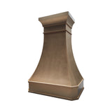 brass kitchen hood fit in your farmhouse kitchen
