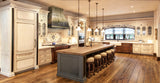 Prime Custom Elegant Brass Kitchen Hood Range PB1-E08