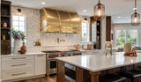 Prime Custom Industrial Luxury Brass Stove Range Hood PB9-B02