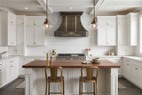 Prime Custom Classic Curved Antique Brass Range Hood PB3-R07