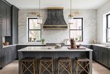 Prime Custom Minimalist Refine Curved Zinc Range Hood PZ7-R01