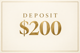 Deposit to Secure Special Discount