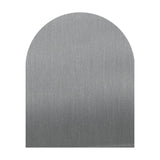 Brushed Zinc Finish Sample
